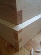 Dovetail corner